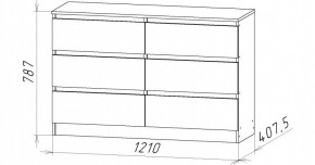 НИЦЦА-7 Комод (НЦ.07) в Тобольске - tobolsk.mebel24.online | фото 3
