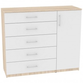 Комод "Калисто (K41)" ручка рейлинг (ДСС-Белый) в Тобольске - tobolsk.mebel24.online | фото