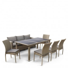 Комплект плетеной мебели T365/S65/Y380B-W65 Light Brown (8+1) в Тобольске - tobolsk.mebel24.online | фото 3