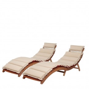 Комплект шезлонги и столик AFM-803A-T133 Beige (2+1) в Тобольске - tobolsk.mebel24.online | фото 2