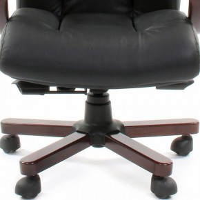 Кресло для руководителя Chairman 421 черный/орех темный, черный в Тобольске - tobolsk.mebel24.online | фото 4