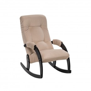 Кресло-качалка Модель 67 Венге, ткань V 18 в Тобольске - tobolsk.mebel24.online | фото 2