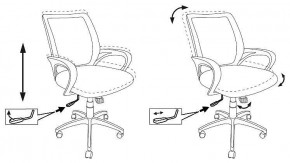 Кресло компьютерное CH-695N/SL/OR/BLACK в Тобольске - tobolsk.mebel24.online | фото 4