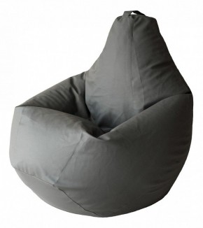 Кресло-мешок Серая ЭкоКожа 3XL 150*110 см в Тобольске - tobolsk.mebel24.online | фото