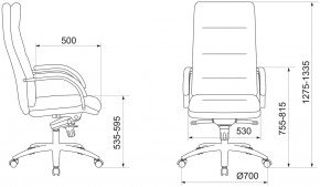 Кресло руководителя Бюрократ T-9927SL/BLACK в Тобольске - tobolsk.mebel24.online | фото 3