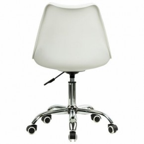 Кресло стул BRABIX "Eames MG-310 CH", хром, пластик белый, экокожа белая, 532923 в Тобольске - tobolsk.mebel24.online | фото 4