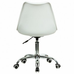 Кресло стул BRABIX "Eames MG-310 CH", хром, пластик белый, ткань серая, 532924 в Тобольске - tobolsk.mebel24.online | фото 4