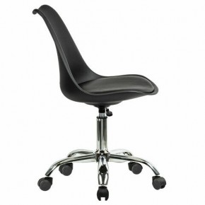 Кресло стул BRABIX "Eames MG-310 CH", хром, пластик черный, экокожа черная, 532925 в Тобольске - tobolsk.mebel24.online | фото 3