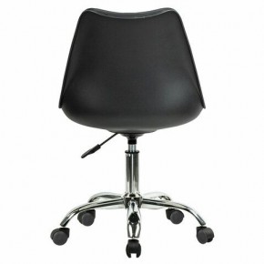 Кресло стул BRABIX "Eames MG-310 CH", хром, пластик черный, экокожа черная, 532925 в Тобольске - tobolsk.mebel24.online | фото 4