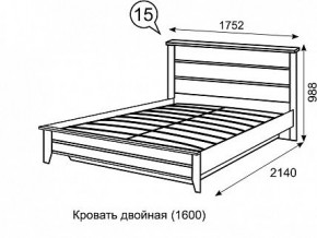 Кровать 1600 с ПМ София 15 в Тобольске - tobolsk.mebel24.online | фото 3