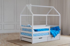 Кровать-домик 80*160 Белый в Тобольске - tobolsk.mebel24.online | фото 4
