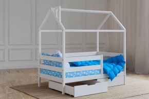 Кровать-домик 80*190 Белый в Тобольске - tobolsk.mebel24.online | фото 4