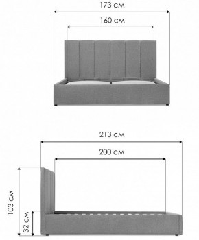 Кровать двуспальная Афродита-3 в Тобольске - tobolsk.mebel24.online | фото 11