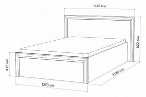 Кровать полутораспальная Нобиле Кр-120 в Тобольске - tobolsk.mebel24.online | фото 3