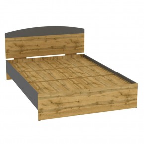 Кровать с основанием Алиса (L32) 1600*2000 (ДВ-Графит) в Тобольске - tobolsk.mebel24.online | фото