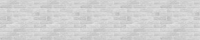 Кухонный фартук 610х3000х1,5 (композит) КМ Кирпич серый в Тобольске - tobolsk.mebel24.online | фото