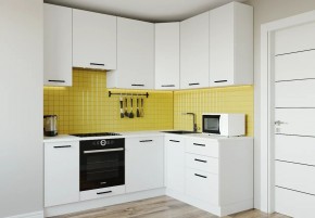 Кухонный гарнитур Белый Глянец 2200*1600 h950 (Стол. 26мм) в Тобольске - tobolsk.mebel24.online | фото
