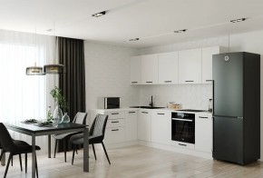 Кухонный гарнитур Белый Глянец 2600*1600 (Стол. 38мм) в Тобольске - tobolsk.mebel24.online | фото