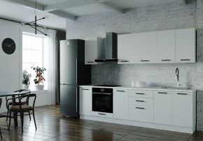 Кухонный гарнитур Белый Глянец 2800 (Стол. 26мм) в Тобольске - tobolsk.mebel24.online | фото 1