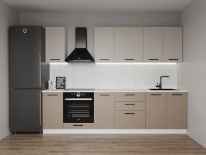 Кухонный гарнитур Каппучино 2800 (Стол. 38мм) в Тобольске - tobolsk.mebel24.online | фото