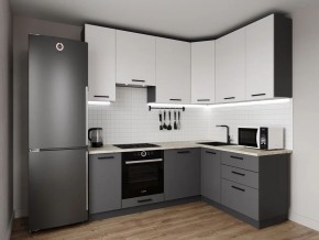 Кухонный гарнитур Меренга 2200*1600 h950 (Стол. 26мм) в Тобольске - tobolsk.mebel24.online | фото 1