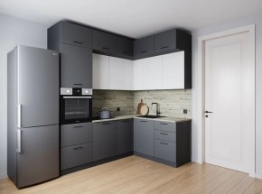 Кухонный гарнитур Меренга 2200*1700 (Стол. 26мм) в Тобольске - tobolsk.mebel24.online | фото