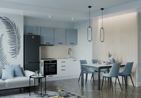 Кухонный гарнитур Ниагара 2550 (Стол. 26мм) в Тобольске - tobolsk.mebel24.online | фото 1