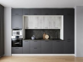 Кухонный гарнитур Санторини 3400 (Стол. 26мм) в Тобольске - tobolsk.mebel24.online | фото 1