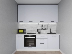 Кухонный гарнитур Смоки 2200 h950 (Стол. 38 мм) в Тобольске - tobolsk.mebel24.online | фото