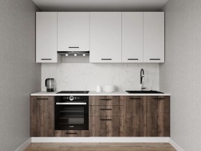 Кухонный гарнитур Старое Дерево 2400 h950 (Стол. 38мм) в Тобольске - tobolsk.mebel24.online | фото