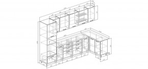 Кухонный гарнитур Старое Дерево 3200*1400 (Стол. 38мм) в Тобольске - tobolsk.mebel24.online | фото 2