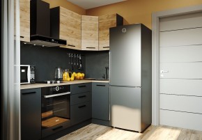 Кухонный гарнитур угловой Дели 2200*1000 (Стол. 38мм) в Тобольске - tobolsk.mebel24.online | фото