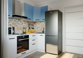 Кухонный гарнитур угловой Капри 2200х1000 (Стол. 38мм) в Тобольске - tobolsk.mebel24.online | фото