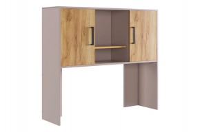 ЛАЙТ 2 Надстройка стола компьютерного (1200) кашемир в Тобольске - tobolsk.mebel24.online | фото