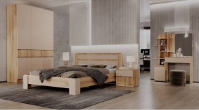 ЛЕНОРА Спальный гарнитур (модульный) кашемир в Тобольске - tobolsk.mebel24.online | фото