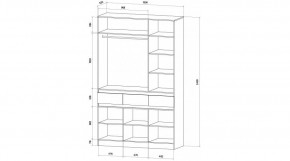 ЛЕНОРА Спальный гарнитур (модульный) кашемир в Тобольске - tobolsk.mebel24.online | фото 9