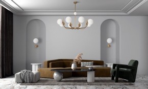 Люстра на штанге Maytoni Rendez-vous MOD109PL-08BS в Тобольске - tobolsk.mebel24.online | фото 2