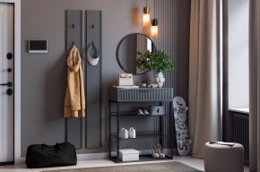 МЕБЕЛЬСОН К19 Прихожая (графит) в Тобольске - tobolsk.mebel24.online | фото