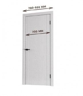 Межкомнатная дверь Bolivar Каньон браун (комплект) 700 в Тобольске - tobolsk.mebel24.online | фото
