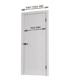 Межкомнатная дверь Bolivar Каньон браун (комплект) 900 в Тобольске - tobolsk.mebel24.online | фото