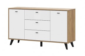 МИЛАН Детская (Дуб Золотой/Белый матовый) в Тобольске - tobolsk.mebel24.online | фото 16