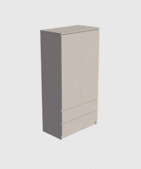 МОРИ МШ 900.1 Шкаф с 2-мя дв. и 2-мя ящ. (Сатин) в Тобольске - tobolsk.mebel24.online | фото 2