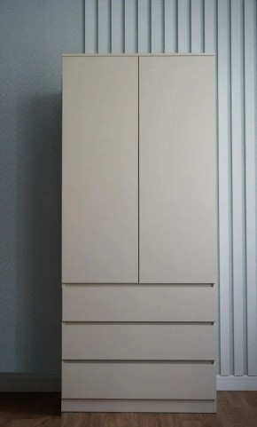 МОРИ МШ 900.2 Шкаф с 2-мя дв. и 3-мя ящ. ВЫСОКИЙ (Сатин) в Тобольске - tobolsk.mebel24.online | фото