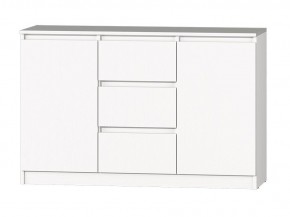 МС "Хилтон" Комод №4 1200 (белый текстурный) в Тобольске - tobolsk.mebel24.online | фото 2