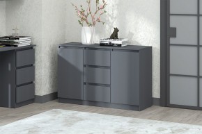 МС "Хилтон" Комод №4 1200 (графит) в Тобольске - tobolsk.mebel24.online | фото