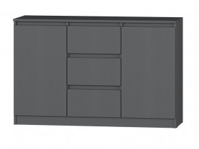 МС "Хилтон" Комод №4 1200 (графит) в Тобольске - tobolsk.mebel24.online | фото 2