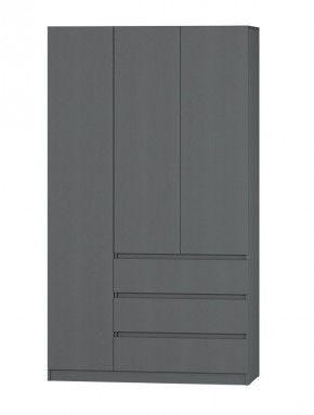 МС "Хилтон" Шкаф №2 1200 (Графит) в Тобольске - tobolsk.mebel24.online | фото 2