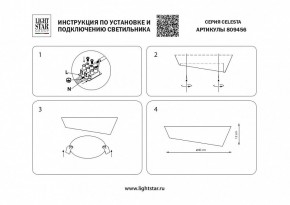 Накладной светильник Lightstar Celesta 809456 в Тобольске - tobolsk.mebel24.online | фото 4