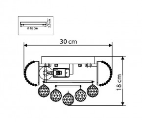 Накладной светильник Lightstar Monile 704032 в Тобольске - tobolsk.mebel24.online | фото 3