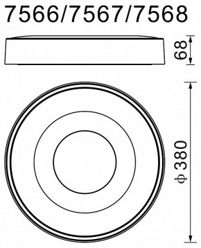 Накладной светильник Mantra Coin 7567 в Тобольске - tobolsk.mebel24.online | фото 4